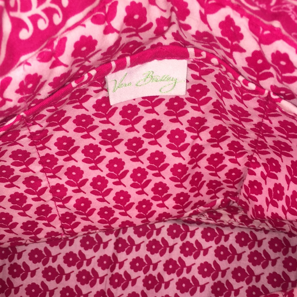 Vera Bradley matching set twirled birds travel bags shoulder length 10” - Picture 7 of 7
